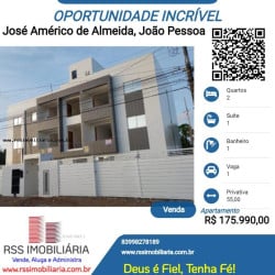 Apartamento com 2 Quartos à Venda, 55 m² em José Américo De Almeida - João Pessoa