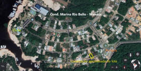Terreno em Condomínio à Venda, 788 m² em Ponta Negra - Manaus