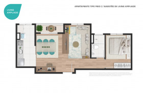 Apartamento com 2 Quartos à Venda, 63 m² em Jardim Barro Branco - Cotia