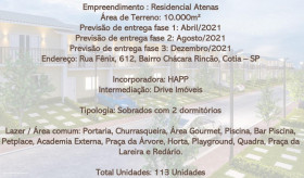 Casa com 2 Quartos à Venda, 40 m² em Residencial Atenas - Cotia