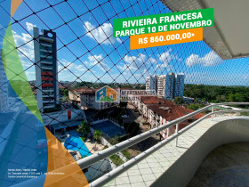 Apartamento com 3 Quartos à Venda, 155 m² em Parque 10 De Novembro - Manaus