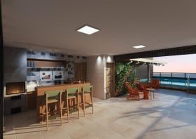 Apartamento com 1 Quarto à Venda, 37 m² em Ponta Verde - Maceió