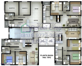 Apartamento com 2 Quartos à Venda, 49 m² em Barra De Jangada - Jaboatão Dos Guararapes
