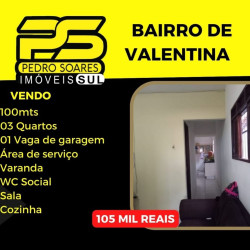 Casa com 3 Quartos à Venda, 100 m² em Valentina De Figueiredo - João Pessoa
