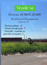 Terreno à Venda, 216 m² em Residencial Pitngueiras - Valparaíso