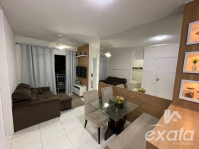 Apartamento com 3 Quartos para Alugar ou Temporada, 54 m² em Praia Da Baleia - Serra