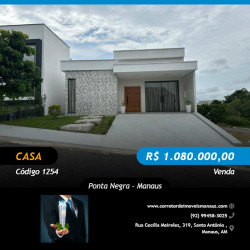 Casa à Venda,  em Ponta Negra - Manaus