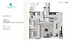 Apartamento com 2 Quartos à Venda, 89 m² em Cambuí - Campinas
