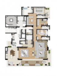 Apartamento com 4 Quartos à Venda, 283 m² em Moema - São Paulo
