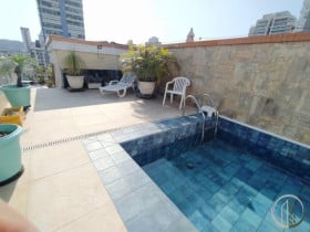 Apartamento com 3 Quartos à Venda, 258 m² em Gonzaga - Santos