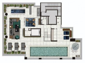 Cobertura com 3 Quartos à Venda, 465 m² em Itaim Bibi - São Paulo