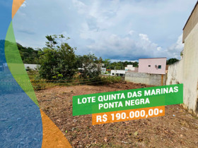 Terreno à Venda, 250 m² em Ponta Negra - Manaus