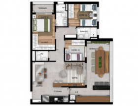 Apartamento com 2 Quartos à Venda, 56 m² em Saúde - São Paulo