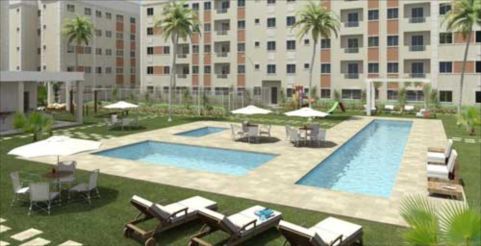Imagem de fundo do condomínio Condomínio Lagune Maraponga Condominio Clube - Água Fria - Fortaleza - CE