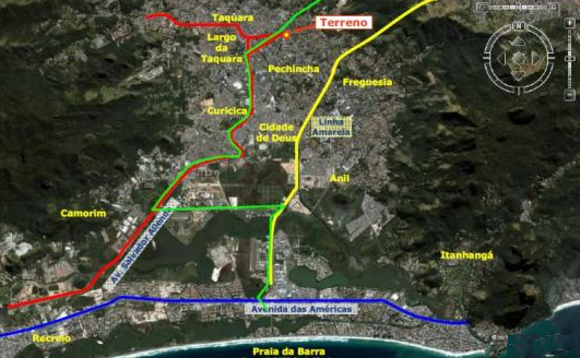 Imagem de fundo do condomínio Condomínio Mais Recanto Da Taquara - Jacarepaguá - Rio De Janeiro - RJ