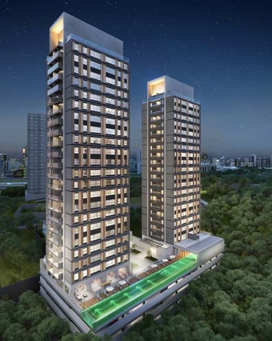 Imagem de fundo do condomínio Condomínio Maxhaus Blx - Panamby - São Paulo - SP