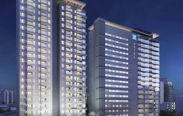 Imagem de fundo do condomínio Condomínio Midtown Aquidaban Sala Comercial - Centro - Campinas - SP