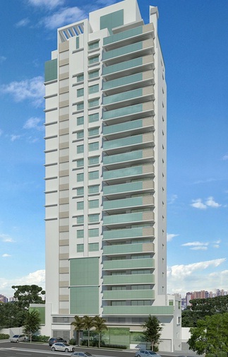 Imagem de fundo do condomínio Condomínio Mondrian Residence - Cabral - Curitiba - PR