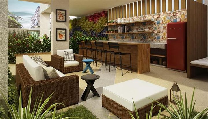 Imagem de fundo do condomínio Condomínio Ocean Garden Condominium Club - Algodoal - Cabo Frio - RJ