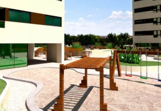 Imagem de fundo do condomínio Condomínio Parque Cidade Jardim Torre Monet - Capim Macio - Natal - RN
