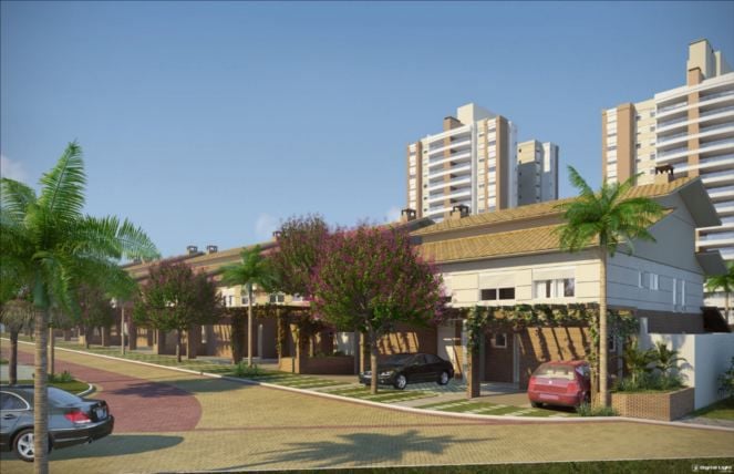 Imagem de fundo do condomínio Condomínio Parque Ibirapuera Porto Alegre Casas - Central Parque - Porto Alegre - RS