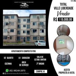 Apartamento com 2 Quartos à Venda, 46 m² em Lago Azul - Manaus