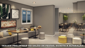 Apartamento com 2 Quartos à Venda, 35 m²em Pedreira - São Paulo