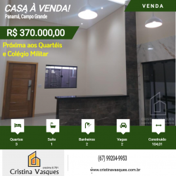 Casa com 3 Quartos à Venda, 104 m² em Panamá - Campo Grande