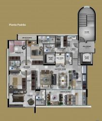 Apartamento com 3 Quartos à Venda, 156 m²em Capim Macio - Natal