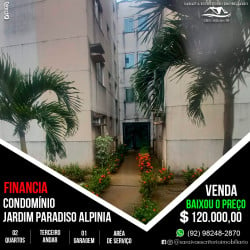 Apartamento com 2 Quartos à Venda, 45 m² em Tarumã - Manaus