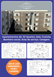 Apartamento com 2 Quartos à Venda, 56 m² em Parque Da Barragem Setor 01 - águas Lindas De Goiás