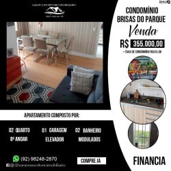 Apartamento com 2 Quartos à Venda, 67 m² em Flores - Manaus