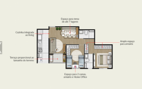 Apartamento com 2 Quartos à Venda, 50 m² em Vila Guarani (z Sul) - São Paulo