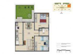 Apartamento com 2 Quartos à Venda, 45 m² em Vila Trinta E Um De Março - Campinas