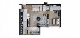 Apartamento com 2 Quartos à Venda, 65 m² em Paraíso - São Paulo