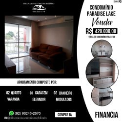 Apartamento com 2 Quartos à Venda, 64 m² em Dom Pedro I - Manaus