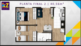 Apartamento com 2 Quartos à Venda, 40 m² em Jardim Santo Antônio - São Paulo