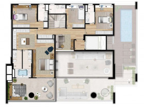 Apartamento com 4 Quartos à Venda, 271 m² em Sumarezinho - São Paulo