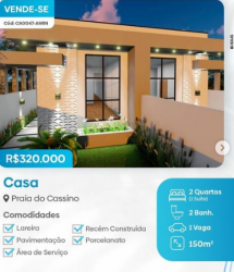 Casa com 2 Quartos à Venda, 120 m² em Cassino - Rio Grande
