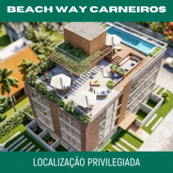 Apartamento com 1 Quarto à Venda, 22 m² em Praia dos Carneiros - Tamandaré