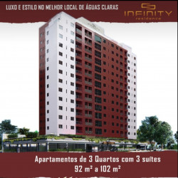 Apartamento com 3 Quartos à Venda, 91 m² em Sul (Águas Claras) - Brasília
