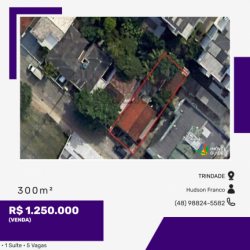 Casa à Venda, 300 m² em Trindade - Florianópolis