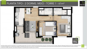 Apartamento com 2 Quartos à Venda, 24 m² em Bela Vista - São Paulo