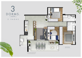 Apartamento com 3 Quartos à Venda, 84 m² em Saúde - São Paulo