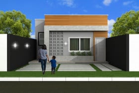 Casa de Condomínio com 2 Quartos à Venda, 67 m² em Santa Cecilia - Cruzeiro