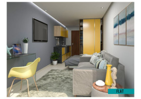 Apartamento com 1 Quarto à Venda, 21 m² em Porto de Galinhas - Ipojuca