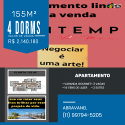 Apartamento com 4 Quartos à Venda, 155 m² em Vila Mariana - São Paulo