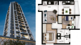 Apartamento com 2 Quartos à Venda, 50 m² em Centro - Osasco
