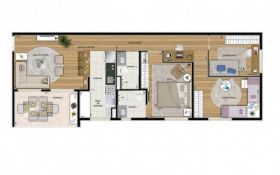 Apartamento com 3 Quartos à Venda, 78 m² em Novo Osasco - Osasco