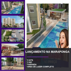 Apartamento com 2 Quartos à Venda, 46 m² em Maraponga - Fortaleza